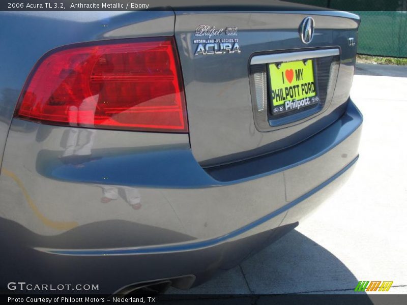 Anthracite Metallic / Ebony 2006 Acura TL 3.2