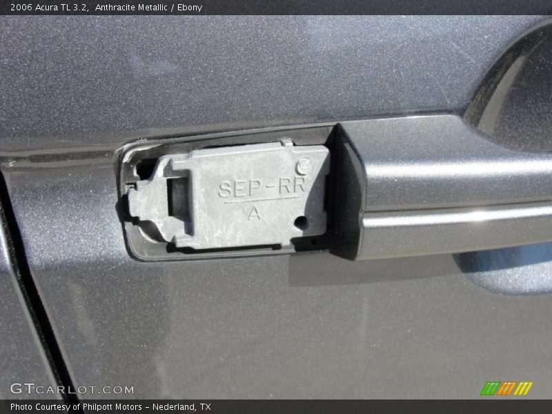 Anthracite Metallic / Ebony 2006 Acura TL 3.2