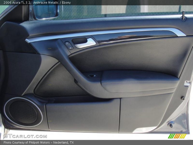 Anthracite Metallic / Ebony 2006 Acura TL 3.2
