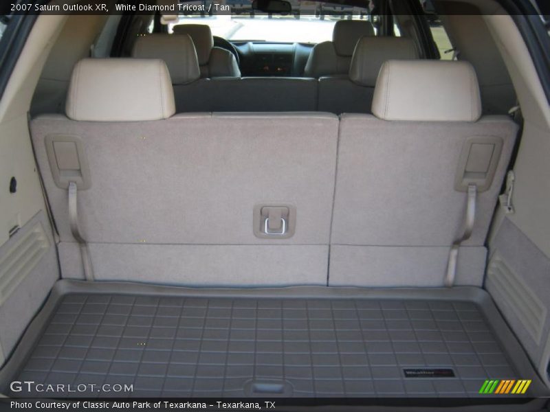 White Diamond Tricoat / Tan 2007 Saturn Outlook XR