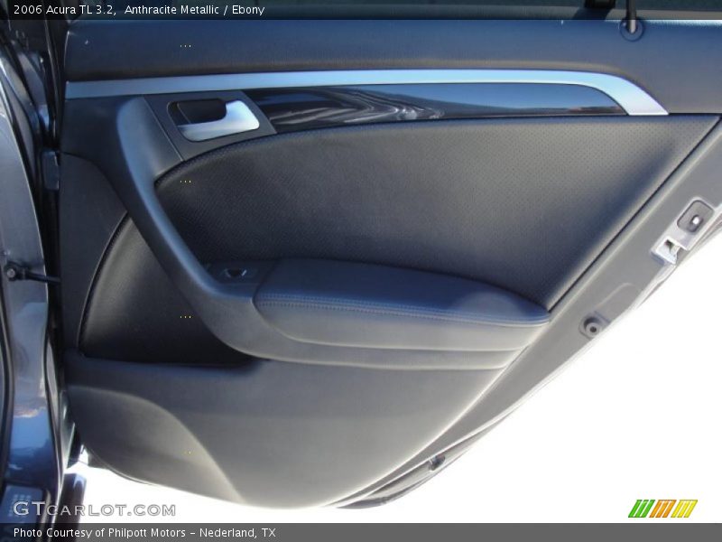 Anthracite Metallic / Ebony 2006 Acura TL 3.2