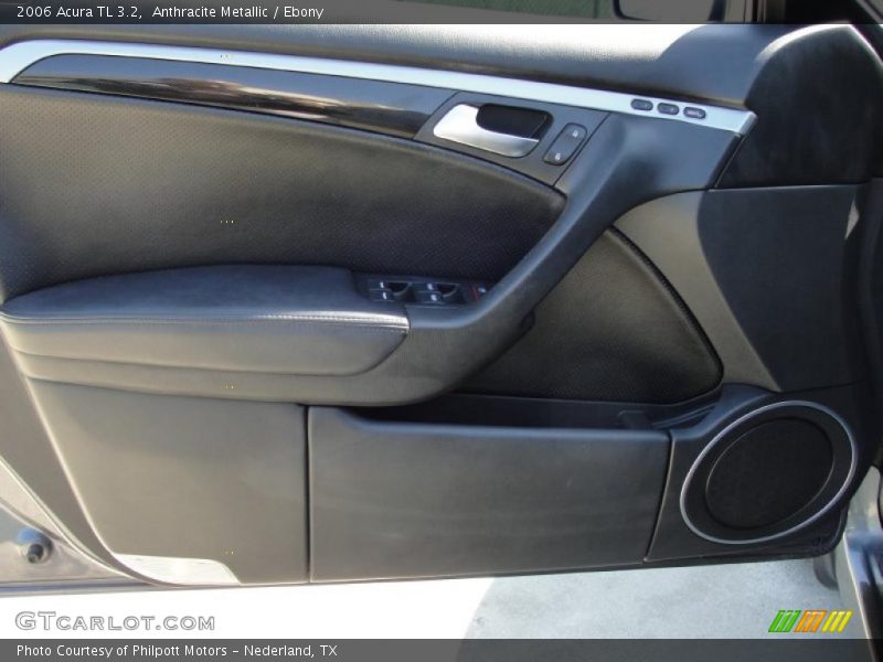 Anthracite Metallic / Ebony 2006 Acura TL 3.2