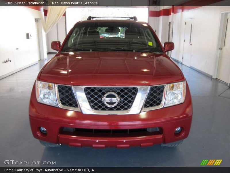 Red Brawn Pearl / Graphite 2005 Nissan Pathfinder SE