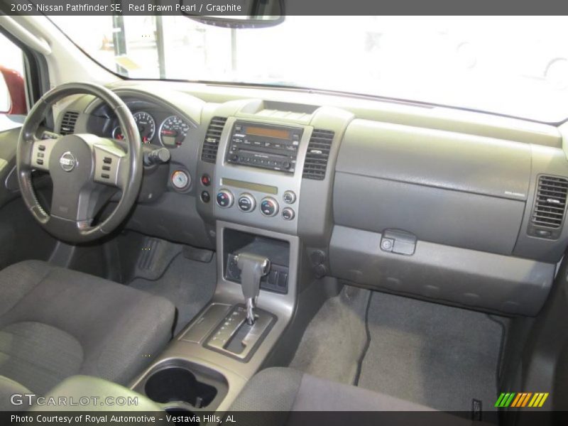 Red Brawn Pearl / Graphite 2005 Nissan Pathfinder SE