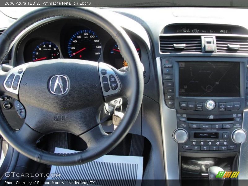 Anthracite Metallic / Ebony 2006 Acura TL 3.2