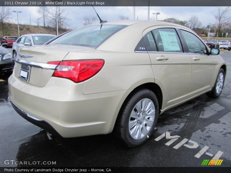  2011 200 LX White Gold