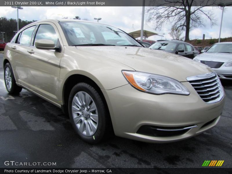 Front 3/4 View of 2011 200 LX