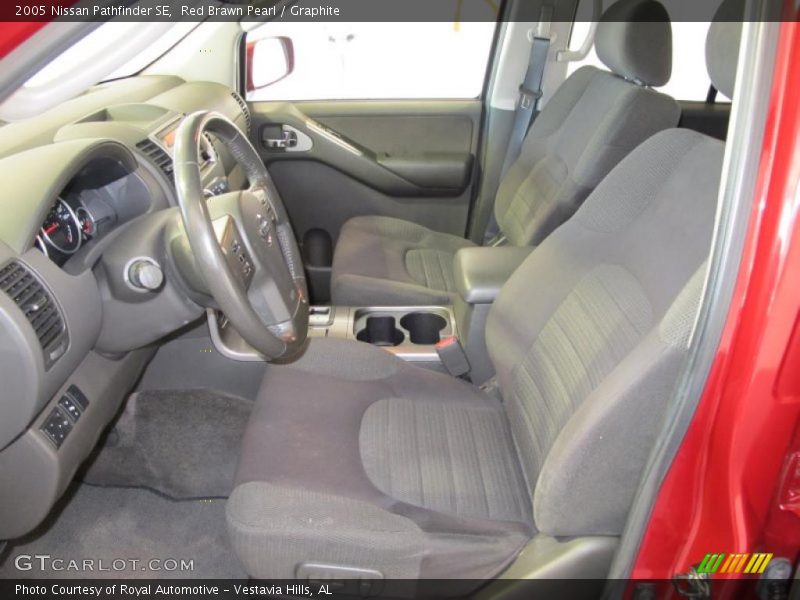 Red Brawn Pearl / Graphite 2005 Nissan Pathfinder SE