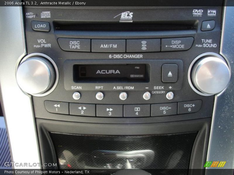 Anthracite Metallic / Ebony 2006 Acura TL 3.2