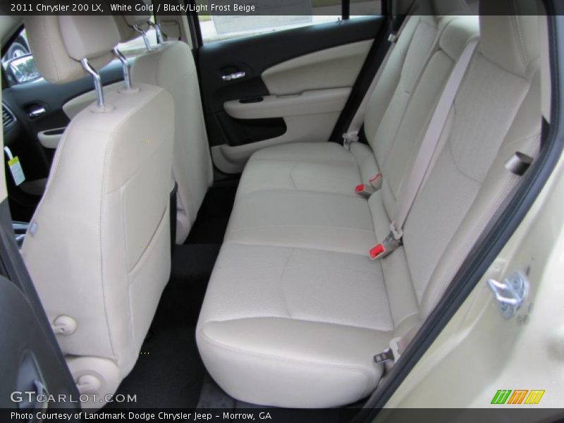  2011 200 LX Black/Light Frost Beige Interior
