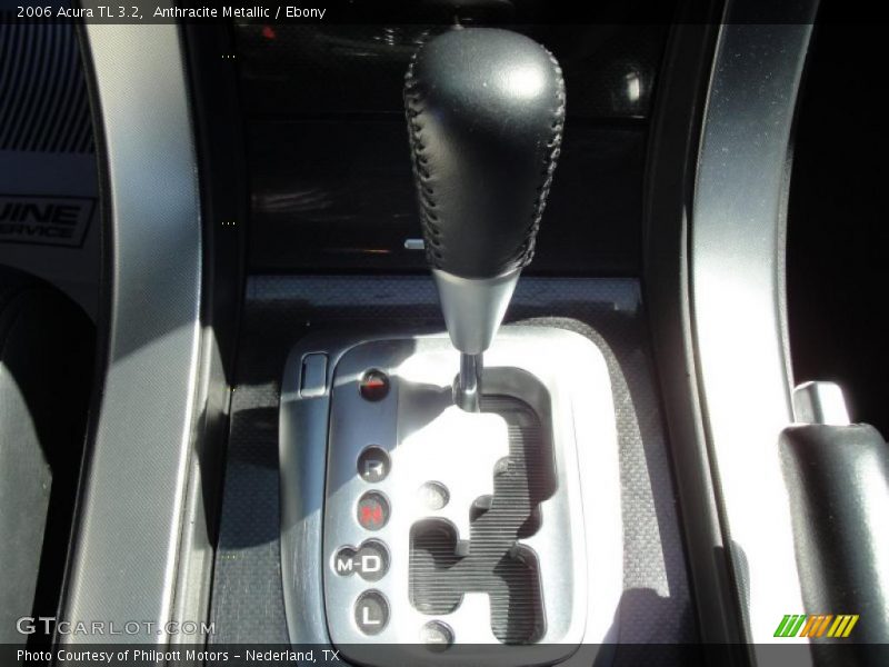 Anthracite Metallic / Ebony 2006 Acura TL 3.2