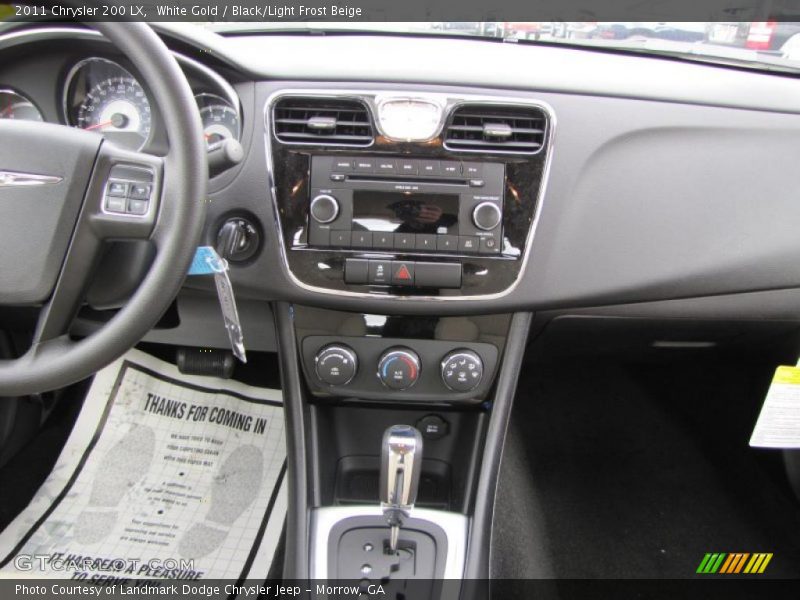 Dashboard of 2011 200 LX