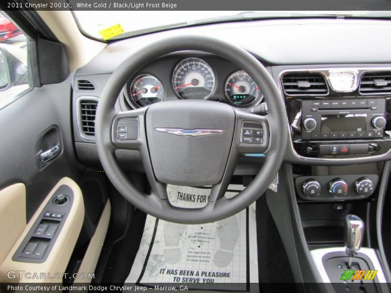 Dashboard of 2011 200 LX