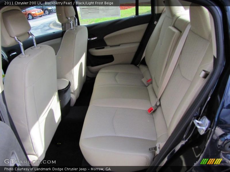  2011 200 LX Black/Light Frost Beige Interior