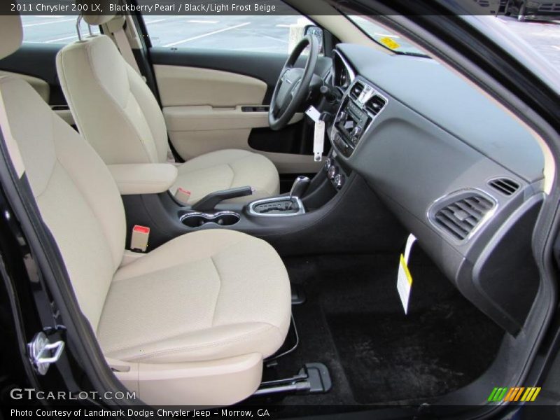  2011 200 LX Black/Light Frost Beige Interior
