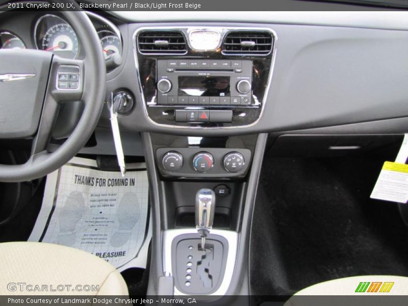 Dashboard of 2011 200 LX