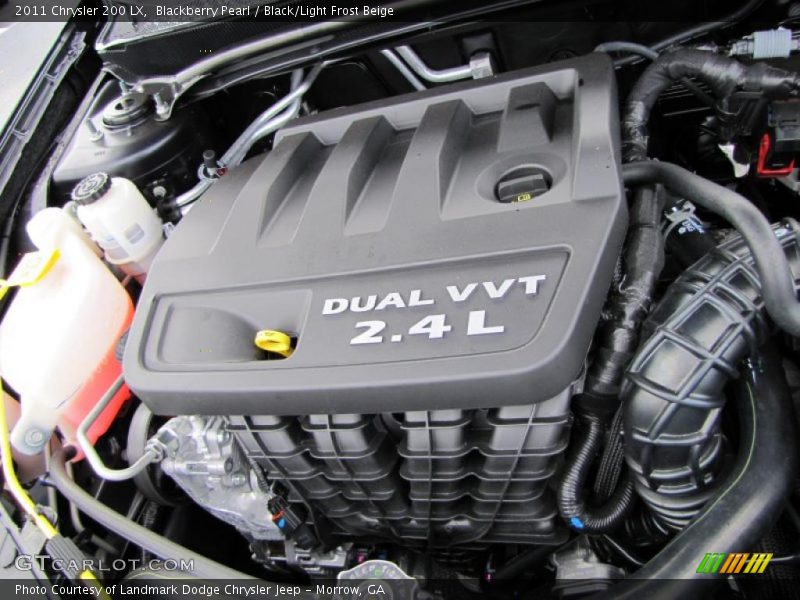  2011 200 LX Engine - 2.4 Liter DOHC 16-Valve Dual VVT 4 Cylinder