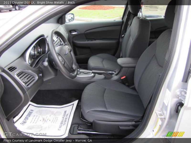  2011 200 LX Black Interior