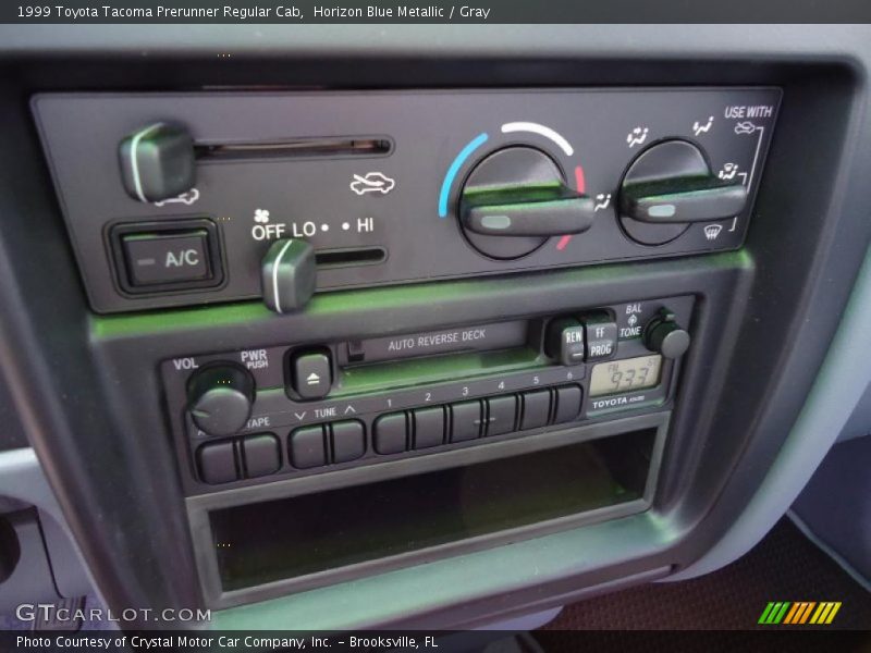 Controls of 1999 Tacoma Prerunner Regular Cab