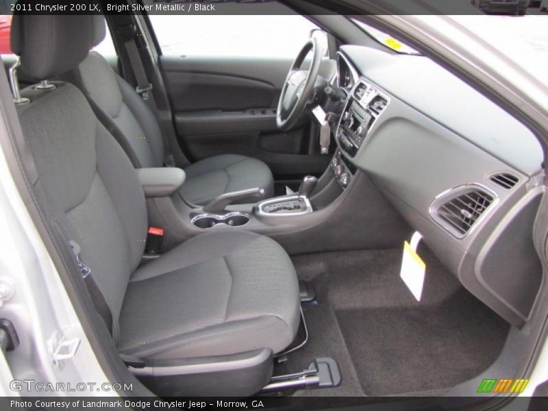  2011 200 LX Black Interior
