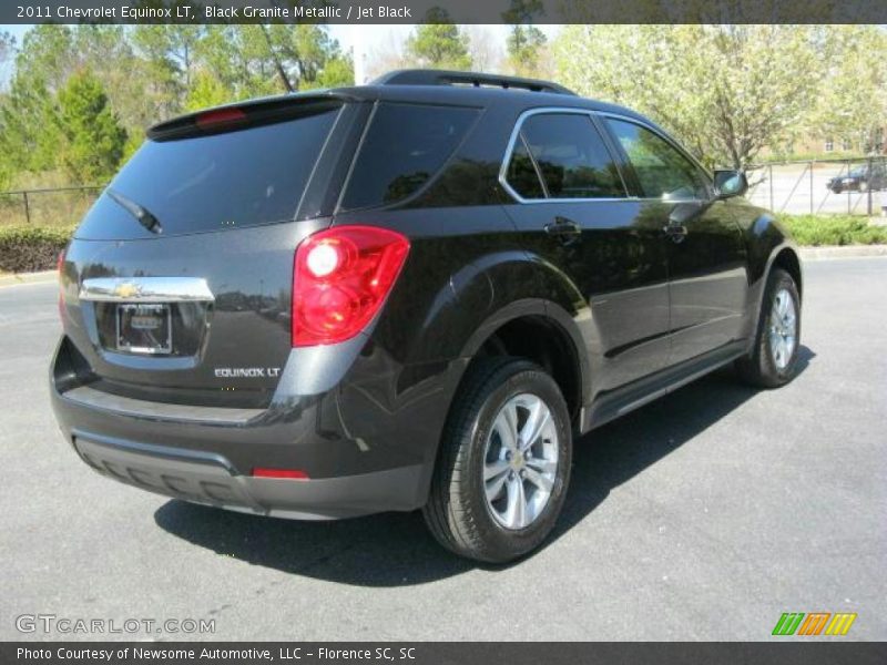 Black Granite Metallic / Jet Black 2011 Chevrolet Equinox LT