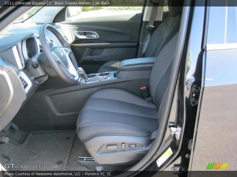 Black Granite Metallic / Jet Black 2011 Chevrolet Equinox LT