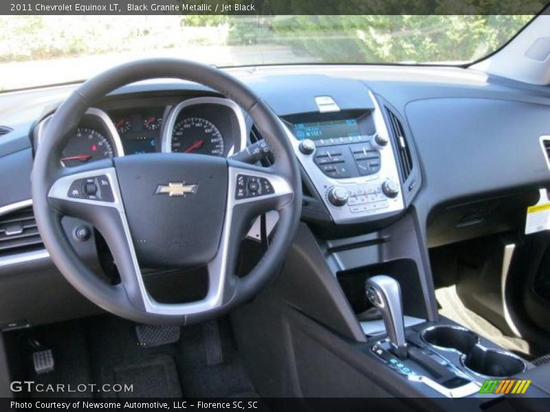 Black Granite Metallic / Jet Black 2011 Chevrolet Equinox LT