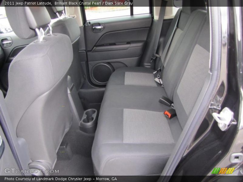 Brilliant Black Crystal Pearl / Dark Slate Gray 2011 Jeep Patriot Latitude