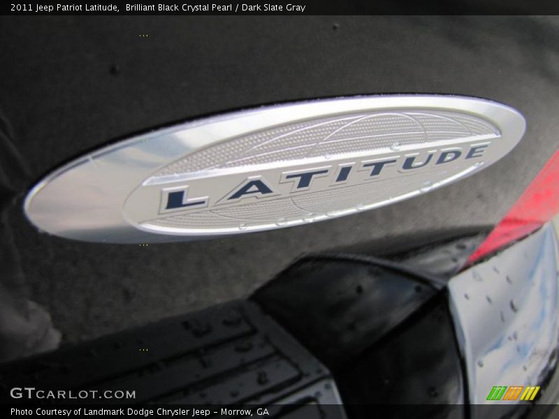 Brilliant Black Crystal Pearl / Dark Slate Gray 2011 Jeep Patriot Latitude