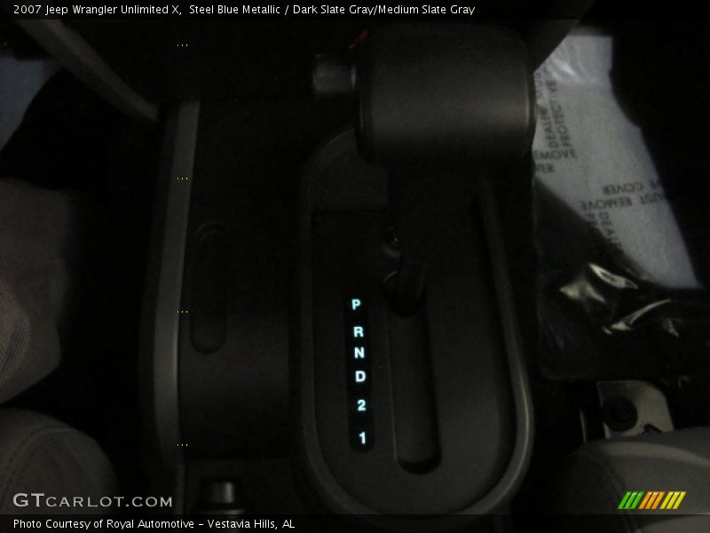 Steel Blue Metallic / Dark Slate Gray/Medium Slate Gray 2007 Jeep Wrangler Unlimited X