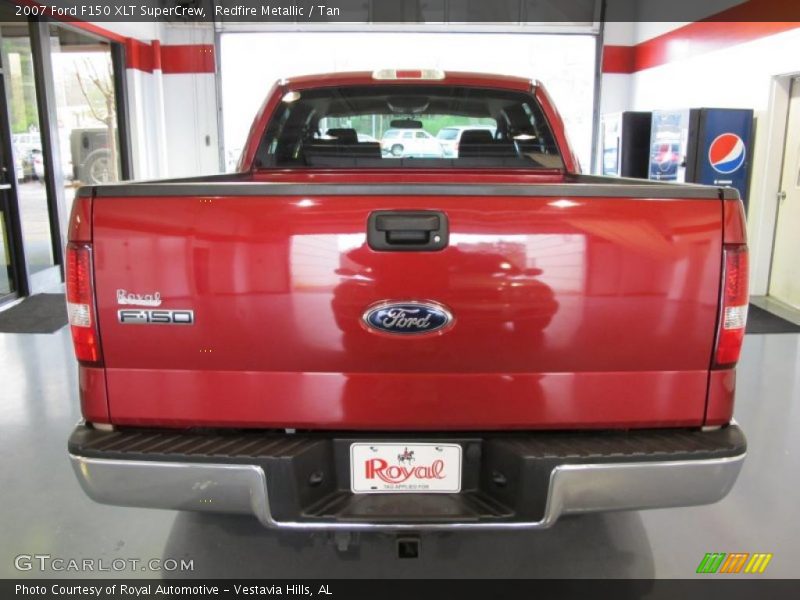 Redfire Metallic / Tan 2007 Ford F150 XLT SuperCrew