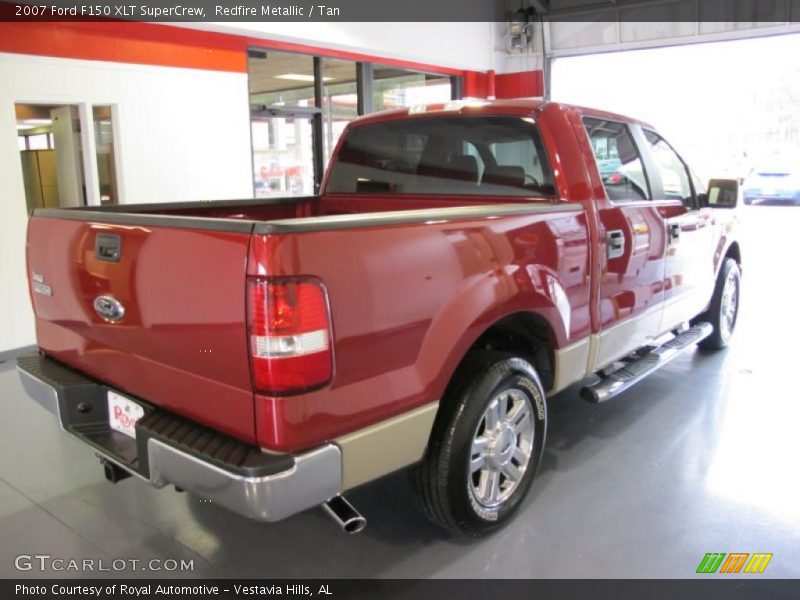 Redfire Metallic / Tan 2007 Ford F150 XLT SuperCrew
