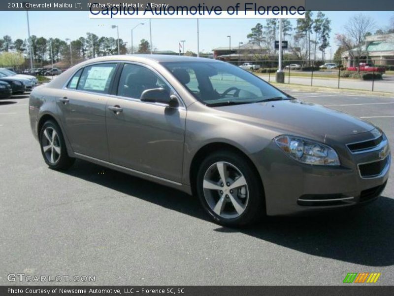 Mocha Steel Metallic / Ebony 2011 Chevrolet Malibu LT