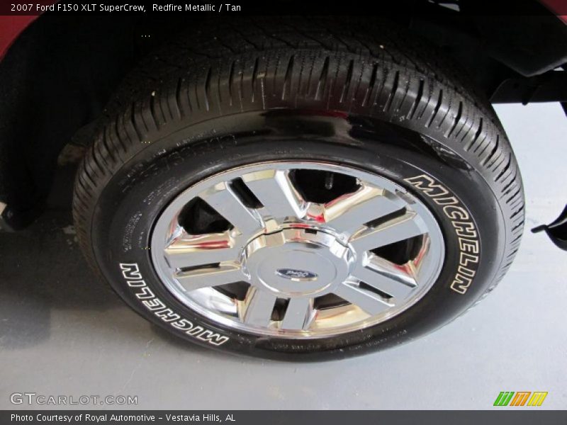 Redfire Metallic / Tan 2007 Ford F150 XLT SuperCrew