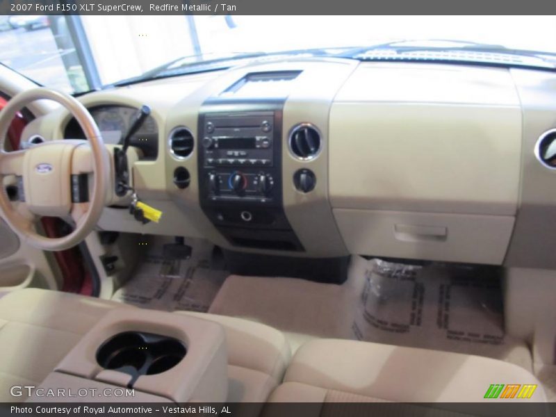 Redfire Metallic / Tan 2007 Ford F150 XLT SuperCrew