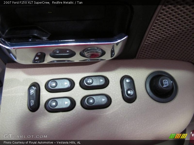 Redfire Metallic / Tan 2007 Ford F150 XLT SuperCrew