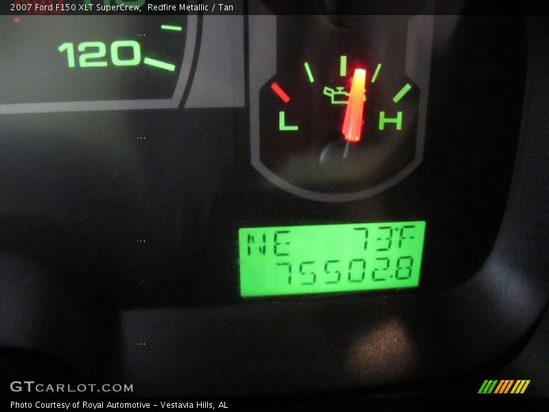 Redfire Metallic / Tan 2007 Ford F150 XLT SuperCrew