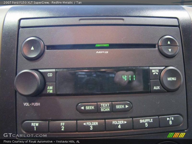 Redfire Metallic / Tan 2007 Ford F150 XLT SuperCrew