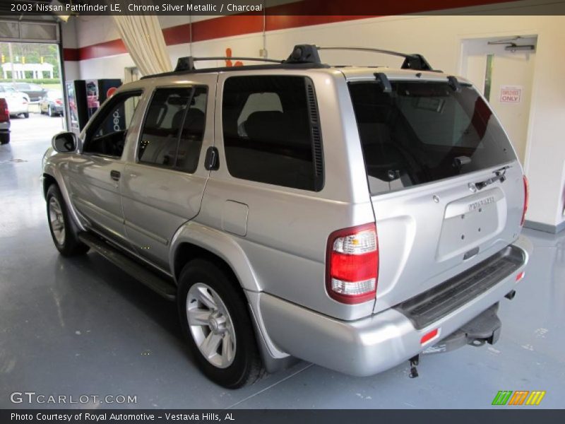 Chrome Silver Metallic / Charcoal 2003 Nissan Pathfinder LE