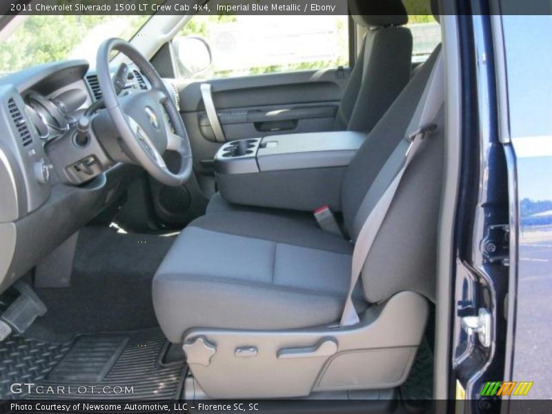 Imperial Blue Metallic / Ebony 2011 Chevrolet Silverado 1500 LT Crew Cab 4x4