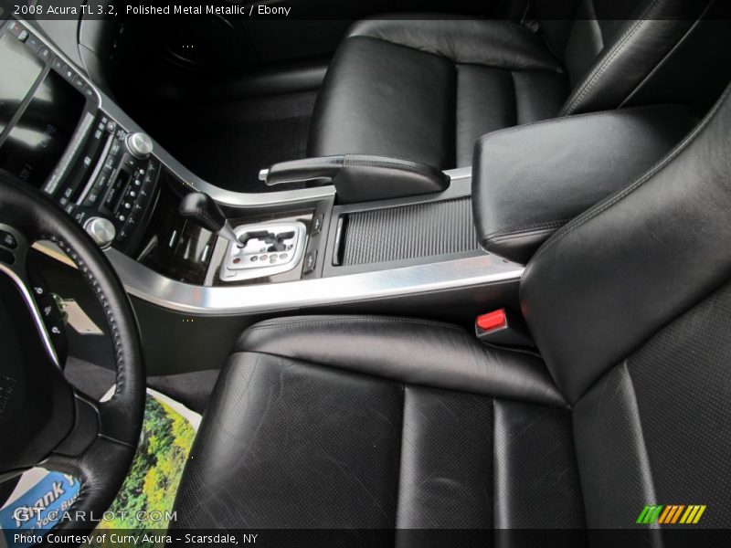 Polished Metal Metallic / Ebony 2008 Acura TL 3.2