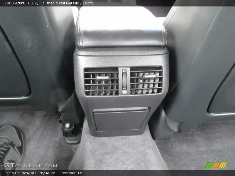 Polished Metal Metallic / Ebony 2008 Acura TL 3.2