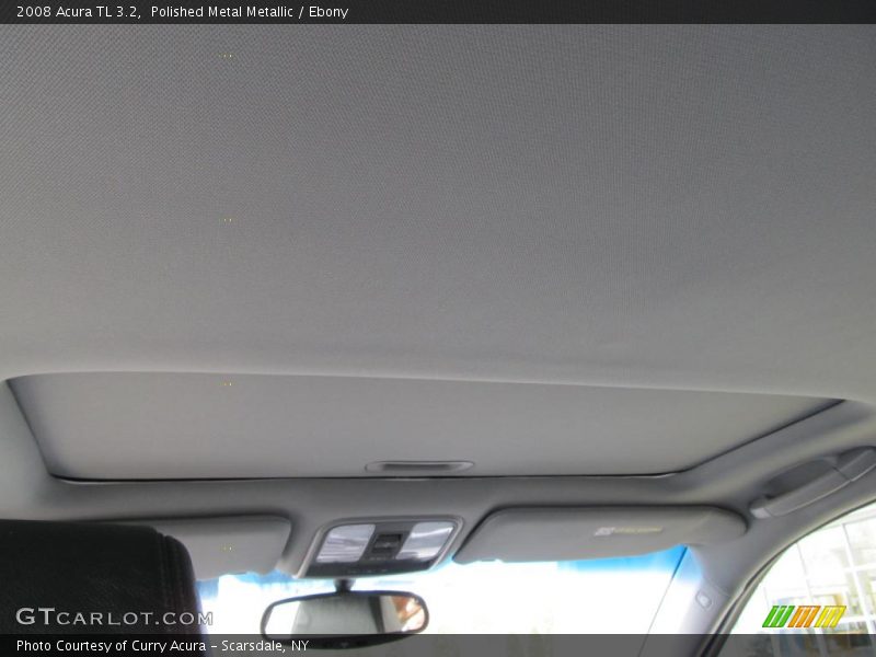 Polished Metal Metallic / Ebony 2008 Acura TL 3.2