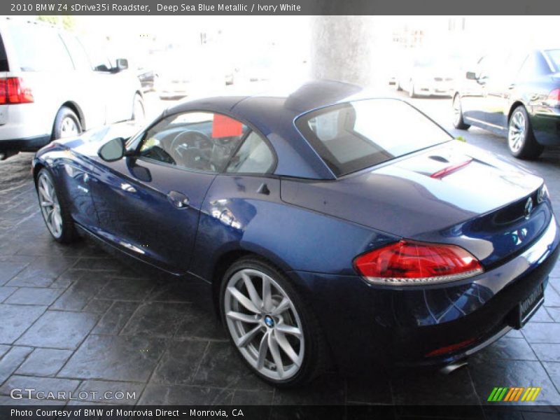  2010 Z4 sDrive35i Roadster Deep Sea Blue Metallic