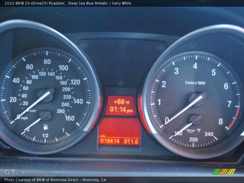  2010 Z4 sDrive35i Roadster sDrive35i Roadster Gauges