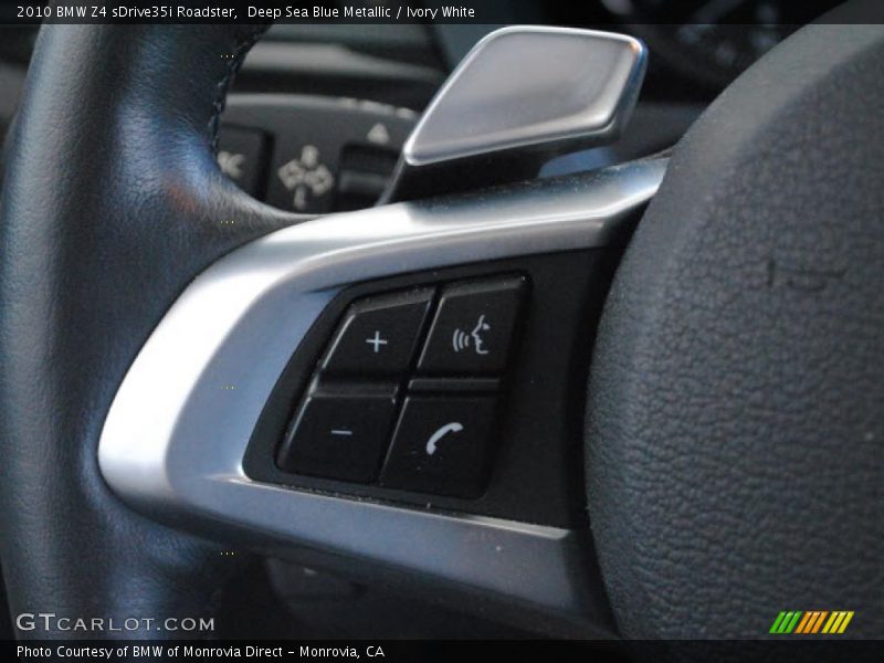 Controls of 2010 Z4 sDrive35i Roadster