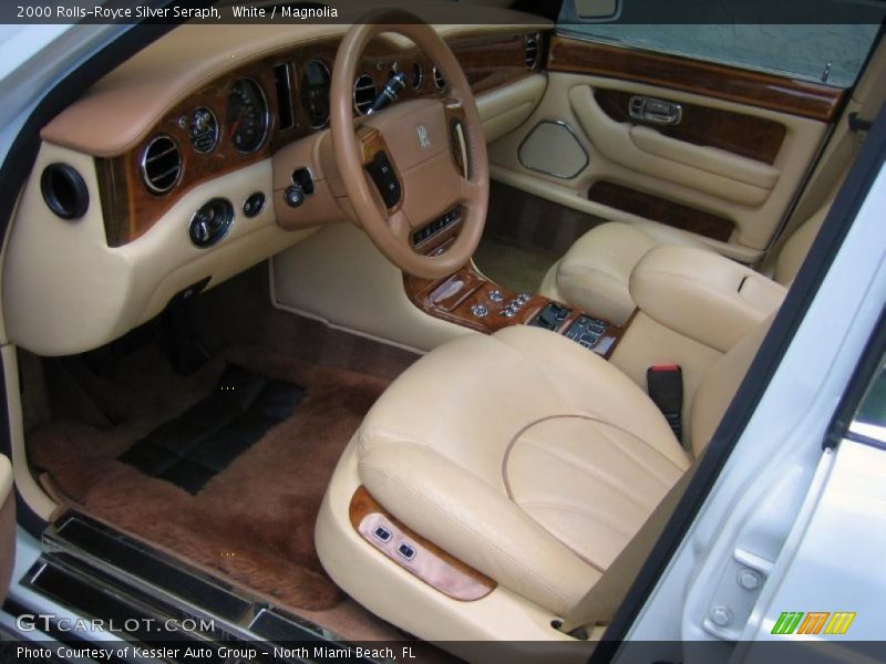  2000 Silver Seraph  Magnolia Interior
