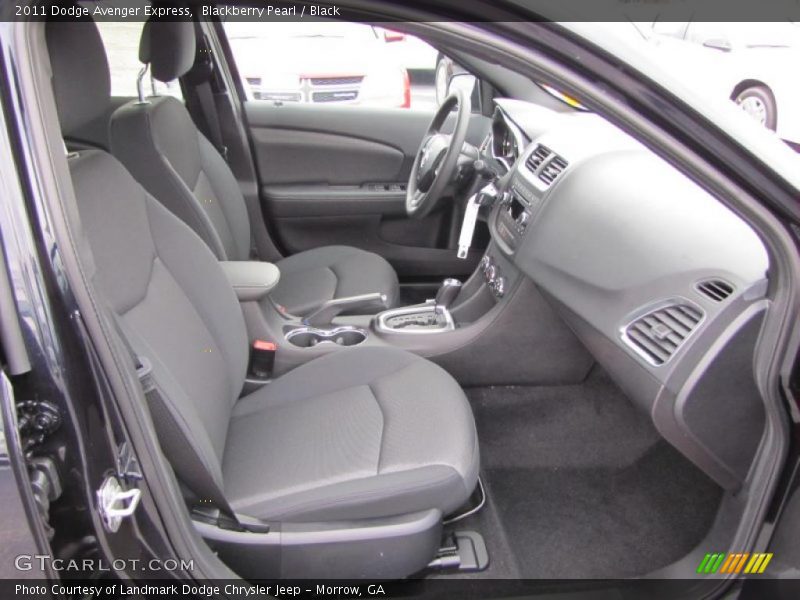  2011 Avenger Express Black Interior