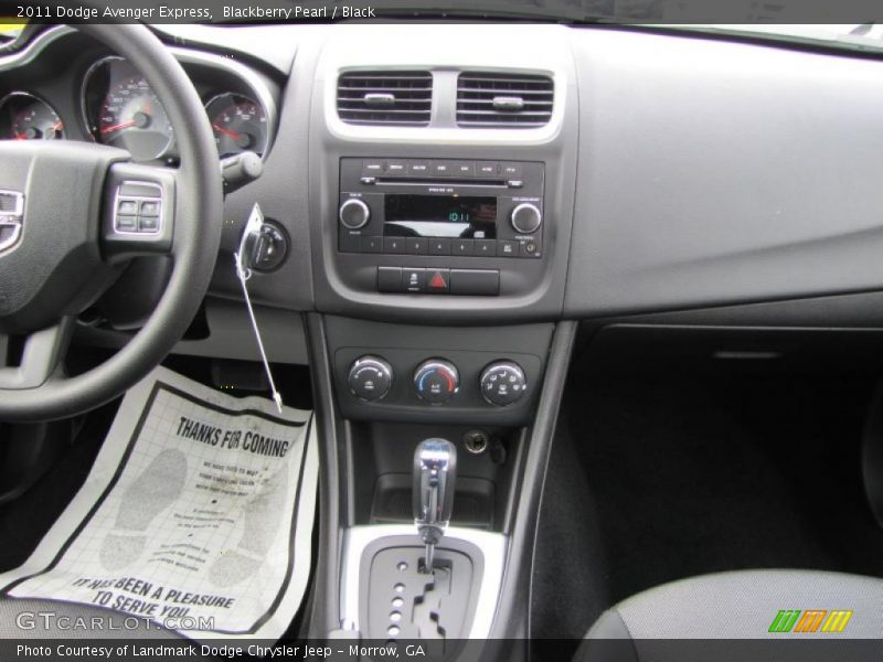 Dashboard of 2011 Avenger Express