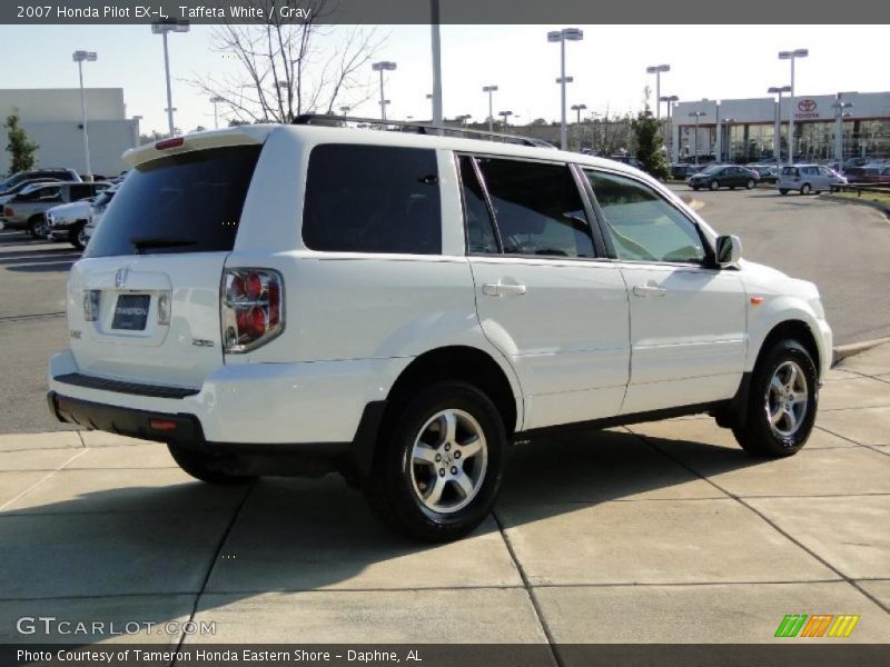 Taffeta White / Gray 2007 Honda Pilot EX-L